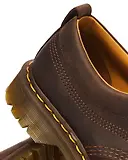 Thumbnail 7 of Dr Martens Unisex Lowell 4 Eye Crazy Horse Shoes - Dark Brown