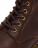 Thumbnail 8 of Dr. Martens Women's 1460 Serena Zip 8 Eye Grizzly Leather Boots - Dark Brown
