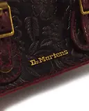 Thumbnail 8 of Dr. Martens 7" Floral Emboss Crazy Horse Leather Satchel - Cherry Red