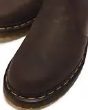 Thumbnail 3 of Dr. Martens 2976 WL Crazy Horse Leather Chelsea Boots - Dark Brown