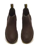 Thumbnail 4 of Dr. Martens 2976 WL Crazy Horse Leather Chelsea Boots - Dark Brown