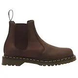 Thumbnail 1 of Dr. Martens 2976 WL Crazy Horse Leather Chelsea Boots - Dark Brown