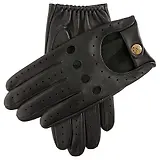 Thumbnail 1 of Dents Men’s Delta Classic Leather Driving Gloves - Black