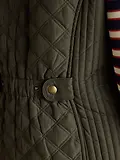 Thumbnail 3 of Joules Women's Minx Showerproof Diamond Quilted Gilet - Green