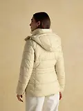 Thumbnail 8 of Joules Women's Hadlow Short Showerproof Padded Coat -  Neutral