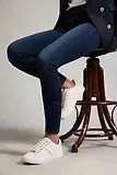 Thumbnail 3 of Holland Cooper Women's Knightsbridge Court Trainers - White