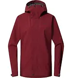 Thumbnail 1 of Haglöfs Women's Breeze Proof Waterproof Jacket - Carmine Red