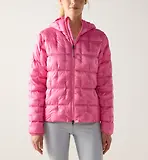 Thumbnail 2 of Haglöfs Women's Hede Down Hood Jacket - Lantana Pink