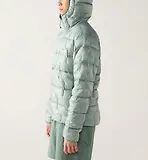 Thumbnail 4 of Haglöfs Women's Hede Down Hood Jacket - Dew Green