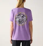 Thumbnail 2 of Haglöfs Women's Outsiders Graphic Tee - Purple Ice