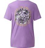 Thumbnail 5 of Haglöfs Women's Outsiders Graphic Tee - Purple Ice
