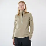 Thumbnail 2 of 66°North Women's Hrannar Zipneck Fleece - Volcanic Desert