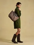 Thumbnail 2 of Joules Women's Edie Zip Top Shopper Bag - Mocha Brown