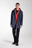 Thumbnail 11 of Stutterheim Stockholm Lightweight Raincoat - Navy