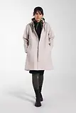 Thumbnail 4 of Stutterheim Women's Mosebacke Lightweight Raincoat - Light Sand