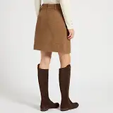 Thumbnail 4 of Joules Women's Bramble Tweed Skirt - Brown