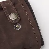 Thumbnail 3 of Hestra Bergvik Suede Leather Gloves - Espresso