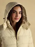 Thumbnail 7 of Joules Women's Hadlow Short Showerproof Padded Coat -  Neutral