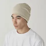 Thumbnail 2 of Snow Peak Flat Knit Cap - Ivory