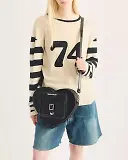 Thumbnail 2 of Dr. Martens Women's Kiev Leather Heart Shaped Bag - Black