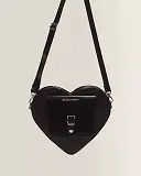 Thumbnail 4 of Dr. Martens Women's Kiev Leather Heart Shaped Bag - Black