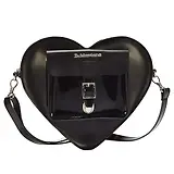 Thumbnail 1 of Dr. Martens Women's Kiev Leather Heart Shaped Bag - Black