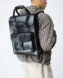 Thumbnail 2 of Dr Martens Kiev Smooth Leather Laptop Backpack - Black