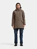 Thumbnail 3 of Didriksons Women's Alana Waterproof Parka  - Mocha Brown