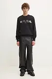 Thumbnail 4 of Paul Smith Men's Cycling Caps Sweatshirt - Black