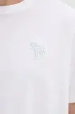 Thumbnail 4 of Paul Smith Men's Regular Fit Zebra T-Shirt - White