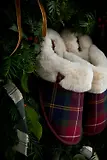 Thumbnail 3 of Barbour Women's Claudia Tartan Mule Slippers - Winterberry Tartan