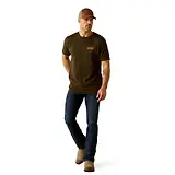 Thumbnail 3 of Ariat Men's Armadillo T-Shirt - Dark Olive