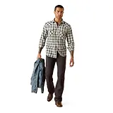 Thumbnail 3 of Ariat Men's Hampton Retro Long Sleeve Shirt - Navy