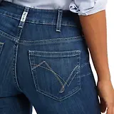 Thumbnail 9 of Ariat Women's R.E.A.L. Perfect Rise Abby Straight Jeans - Mackenzie - Regular Leg