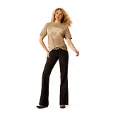 Thumbnail 3 of Ariat Women's Western Mural T-Shirt - Washed Greige