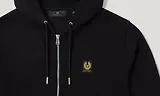 Thumbnail 2 of Belstaff Men's Cotton Fleece Belstaff Full Zip Hoodie - Black