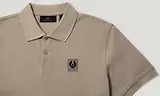 Thumbnail 2 of Belstaff Men's Cotton Pique Polo Shirt - Dark Sand