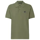 Thumbnail 1 of Belstaff Men's Cotton Pique Polo Shirt - True Olive
