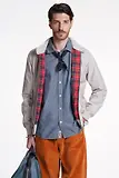 Thumbnail 2 of Baracuta Men's G9 Baracuta Cloth Harrington Jacket - Mist
