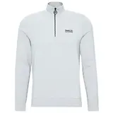 Thumbnail 1 of Barbour International Men's Essential Half Zip Sweatshirt - Concrete