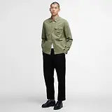 Thumbnail 3 of Barbour International Men's Ruiz Garment Washed Overshirt - Bleached Olive