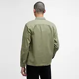 Thumbnail 4 of Barbour International Men's Ruiz Garment Washed Overshirt - Bleached Olive