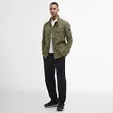 Thumbnail 3 of Barbour International Men's Summer Wash Duke Jacket - Dusky Green