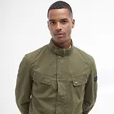 Thumbnail 4 of Barbour International Men's Summer Wash Duke Jacket - Dusky Green
