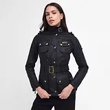 Thumbnail 2 of Barbour International Women's International Wax Jacket - Black