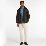 Thumbnail 3 of Barbour Men's Classic Bedale Waxed Jacket - Olive