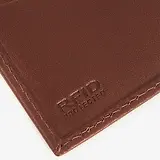 Thumbnail 5 of Barbour Men's Colwell Leather Billfold Wallet - Brown/Classic