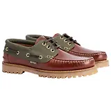 Thumbnail 1 of Barbour Men's Deck Boat Shoes - Mahogany