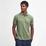 Thumbnail 2 of Barbour Men's Lightweight Sports Polo Shirt - Burnt Olive
