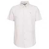 Thumbnail 1 of Barbour Men's Oxtown Tailored Short-Sleeved Shirt - Oatmeal